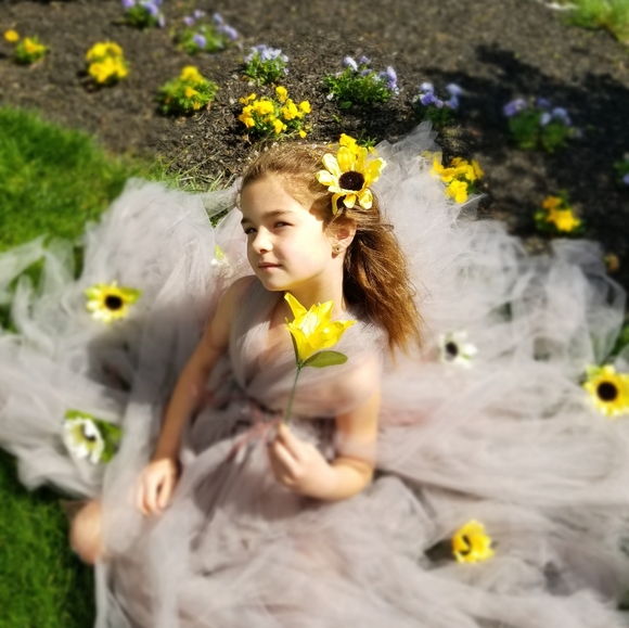 "Woodland" Fairy Tutu Dress Girls, Custom - Picture 5 of 6